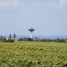 Panorama of the town Samorin